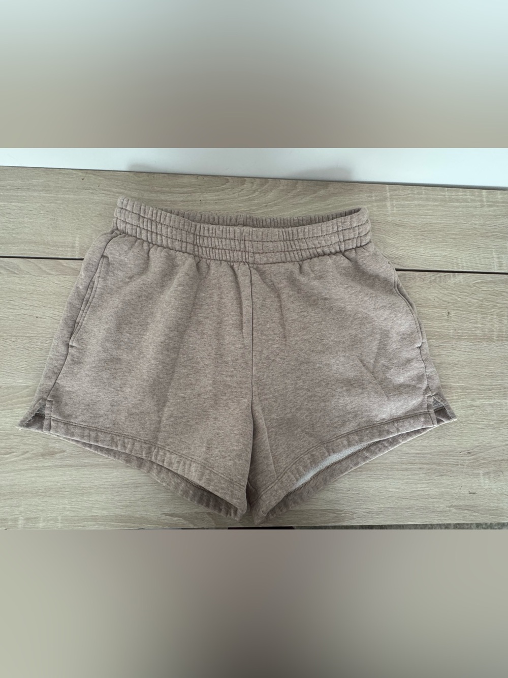 Abercrombie & Fitch Taupe Athletic Lounge Shorts